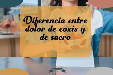 diferencia entre dolor de coxis y de sacro
